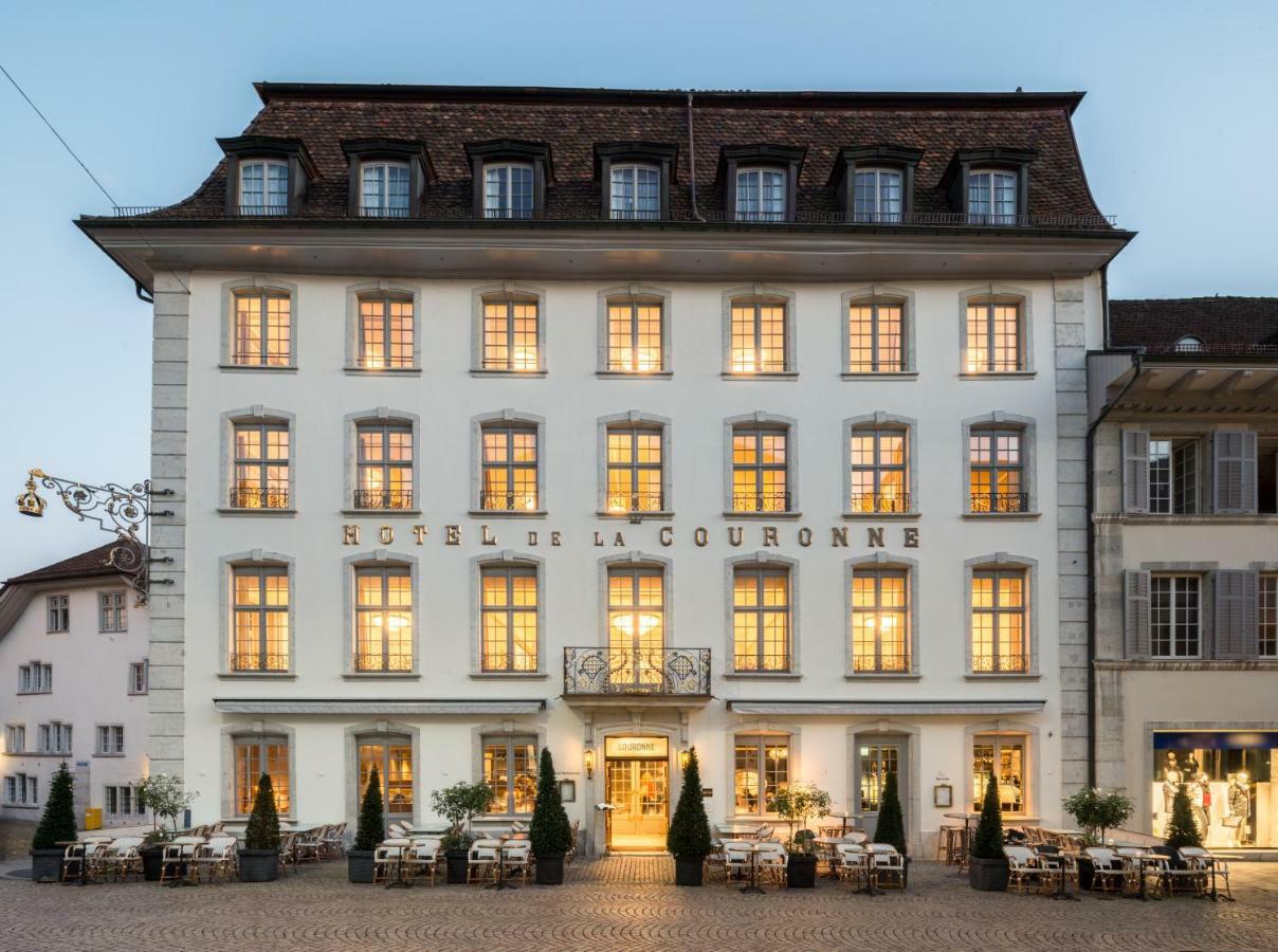 Boutique Hotel La Couronne Solothurn Bagian luar foto