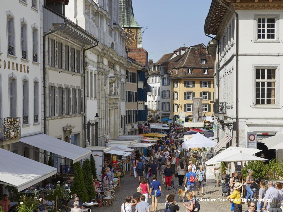 Boutique Hotel La Couronne Solothurn Bagian luar foto